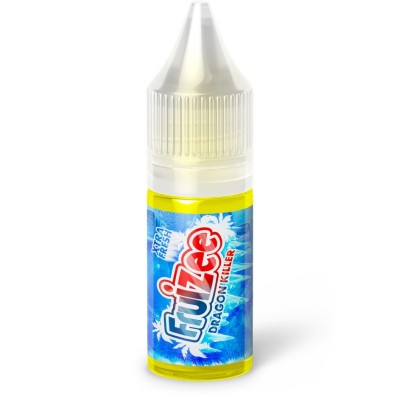 E-liquide Fruizee Dragon Killer 10ml par Eliquid France, flacon bleu et jaune E-liquide Fruizee Dragon Killer 10ml par Eliquid France, flacon bleu et jaune