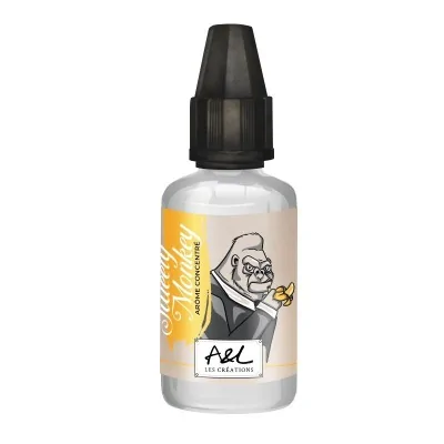 Concentré Sweety Monkey 30ml A&L, flacon e-liquide avec illustration de gorille