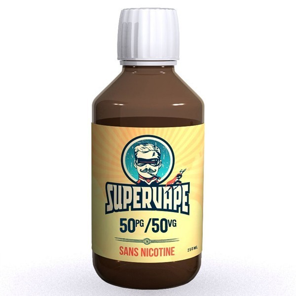 Base e-liquide Supervape 50/50 PG/VG 250ml