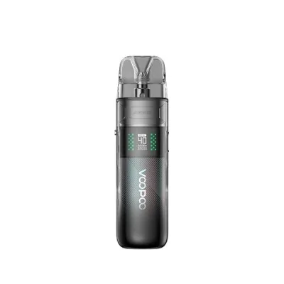 Kit Pod Argus E40 1800mAh Voopoo, cigarette électronique noire avec écran LED vert