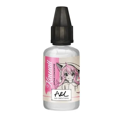 Concentré Kawaii 30ml avec illustration manga, e-liquide pour cigarette électronique