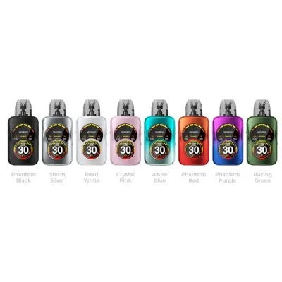 Kit Pod Argus A 1100mAh de Voopoo en 8 coloris différents avec écran intégré