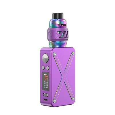 Kit vapotage Revolto 220W Aspire violet, boîtier avec écran, atomiseur coloré, design moderne Kit vapotage Revolto 220W Aspire violet, boîtier avec écran, atomiseur coloré, design moderne
