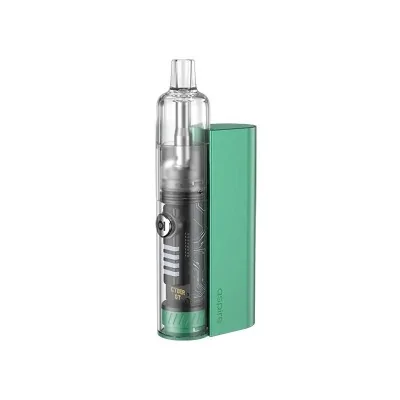 Kit Pod Cyber GT 2400mAh, cigarette électronique verte et transparente avec réservoir
