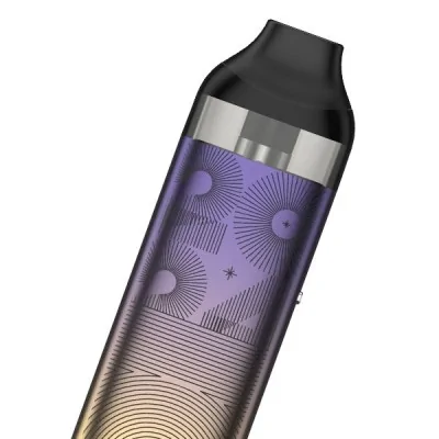 Kit Pod Feelin 2 City Glory Edition Nevoks, design violet et doré, motif géométrique Kit Pod Feelin 2 City Glory Edition Nevoks, design violet et doré, motif géométrique