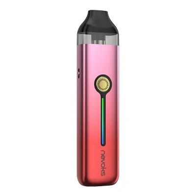 Kit Pod Feelin 2 City Glory Edition Nevoks, rose dégradé avec bouton vert et embout noir Kit Pod Feelin 2 City Glory Edition Nevoks, rose dégradé avec bouton vert et embout noir