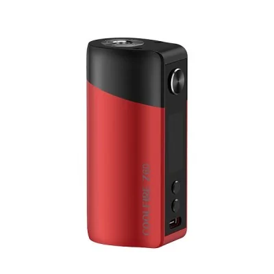 Box mod électronique CoolFire Z60 Innokin rouge et noire avec batterie 18650 intégrée Box mod électronique CoolFire Z60 Innokin rouge et noire avec batterie 18650 intégrée
