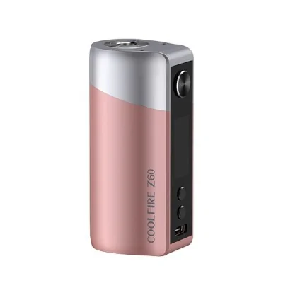 Box CoolFire Z60 Innokin rose et argent, cigarette électronique compacte avec batterie Box CoolFire Z60 Innokin rose et argent, cigarette électronique compacte avec batterie