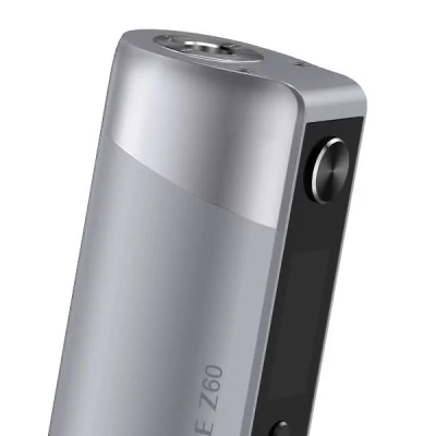 Box CoolFire Z60 Innokin argentée avec batterie intégrée, design compact et élégant Box CoolFire Z60 Innokin argentée avec batterie intégrée, design compact et élégant