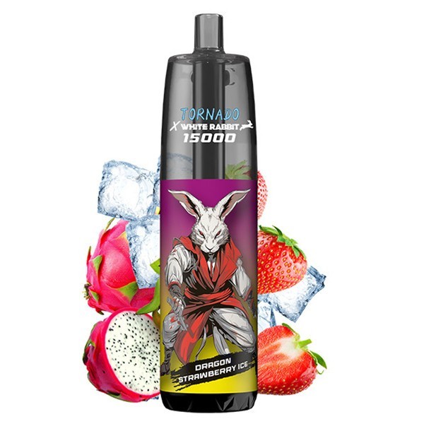 Kit Pod Tornado Dragon Strawberry Ice puff 15K