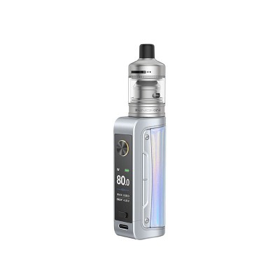 Kit e-cigarette Coolfire Z80 NEX Innokin avec écran, batterie et atomiseur argenté