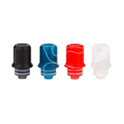 Drip Tips en résine pour Zlide Innokin, 4 couleurs : noir, bleu, rouge et blanc