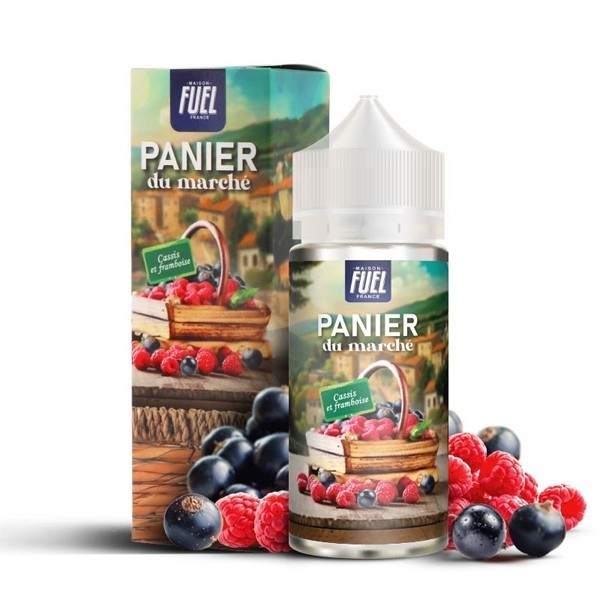 E-liquide Cassis Framboise Panier du marché - Maison Fuel