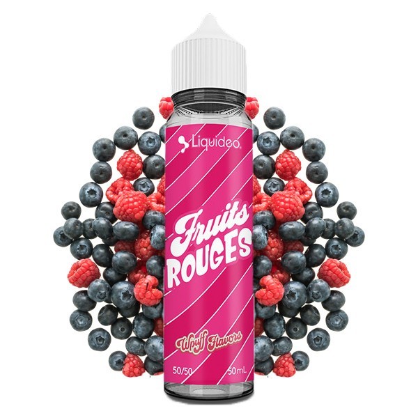 Fruits Rouges 50ml Wpuff Flavors - Liquideo