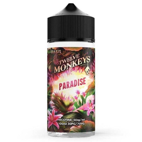 Paradise 100ml Oasis Twelve Monkeys