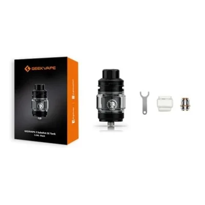 Clearomiseur Z Sub Ohm SE Geekvape avec boîte, réservoir, accessoires et pièces détachées Clearomiseur Z Sub Ohm SE Geekvape avec boîte, réservoir, accessoires et pièces détachées