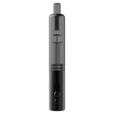 Pipe à eau portable Sunpipe H2OG noire et transparente pour herbes sèches Pipe à eau portable Sunpipe H2OG noire et transparente pour herbes sèches