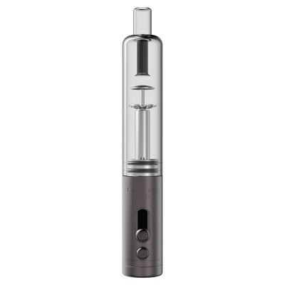 Pipe à eau portable en métal pour herbes sèches, design élégant avec réservoir transparent Pipe à eau portable en métal pour herbes sèches, design élégant avec réservoir transparent