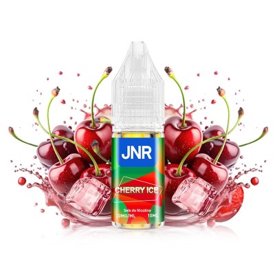 E-liquide JNR Cherry Ice avec cerises fraîches et glaçons, saveur fruitée rafraîchissante E-liquide JNR Cherry Ice avec cerises fraîches et glaçons, saveur fruitée rafraîchissante