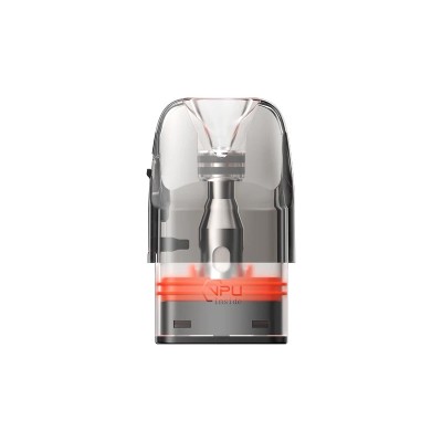 Pod de remplacement Q 3ml GeekVape avec réservoir transparent et bague orange