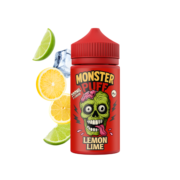 Eliquide Monster Puff 200ml Lemon Lime