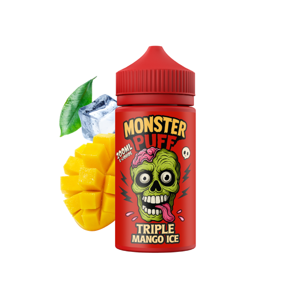 Eliquide Monster Puff 200ml Triple Mango Ice