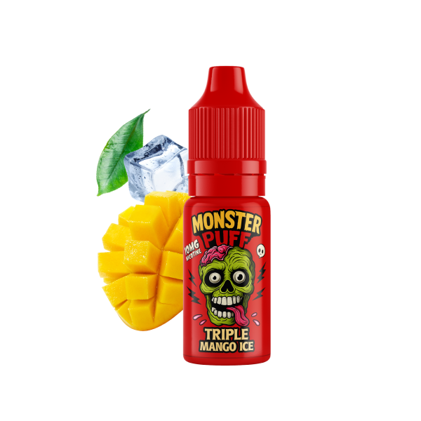 Eliquide Monster Puff 10ml Triple Mango Ice