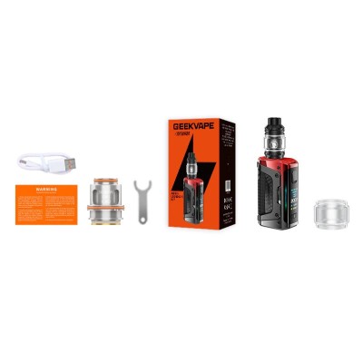 Kit vape Aegis Legend 5 avec Z Sub Ohm 2021 Geekvape, boîte et accessoires inclus Kit vape Aegis Legend 5 avec Z Sub Ohm 2021 Geekvape, boîte et accessoires inclus