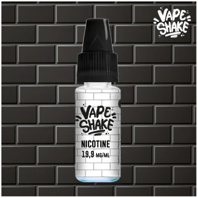 Flacon de booster nicotine VapeShake 19,9 mg/ml sur fond de briques, pour e-cigarette Flacon de booster nicotine VapeShake 19,9 mg/ml sur fond de briques, pour e-cigarette