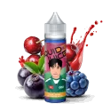 002 Squid Juice 3 - E-liquide Cerise Cassis Framboise Bleue 50ml