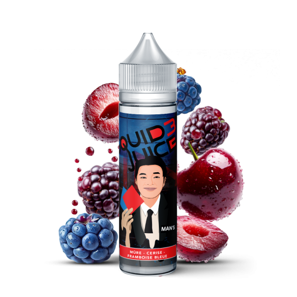 E-liquide MAN'S SQUID JUICE 3 50ML Baies Sauvages Fruitées