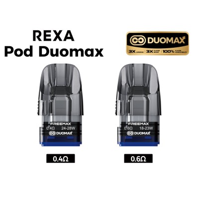 Cartouche Rexa Pod DuoMax...