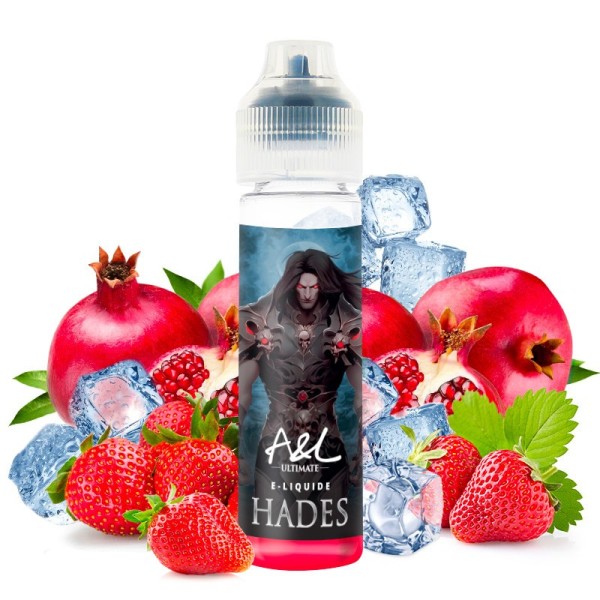 E-liquide Hades 50ml Ultimate - Arômes et Liquides - Fraise Grenade Frais