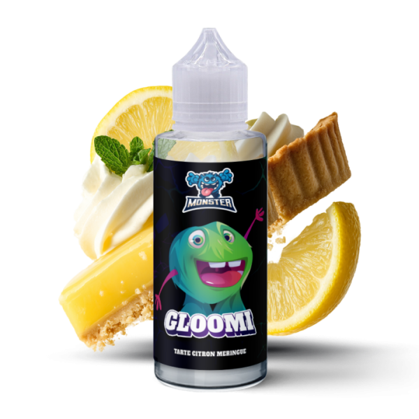 GLOOMI 200ML MONSTER - E-Liquide Tarte Citron Meringue