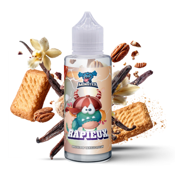 RAPIEUX 200ML - E-liquide Gourmand Spéculoos Vanille Pécan