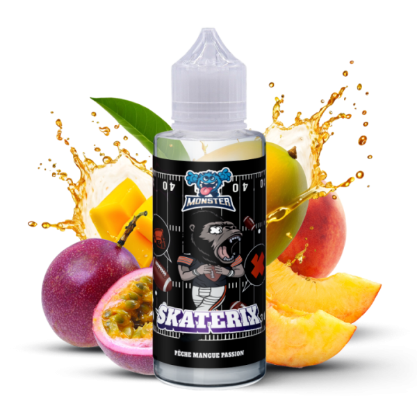 E-liquide SKATERIX 200ML Monster Gourmand Mangue Pêche Passion