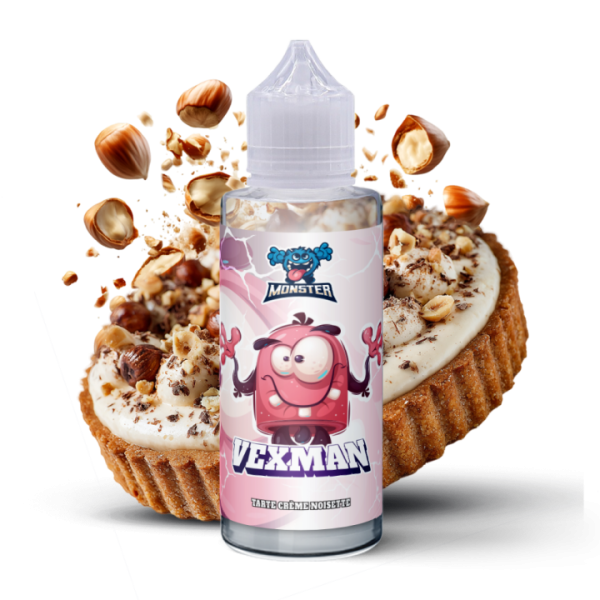 VEXMAN 200ML - E-liquide Gourmand Tarte Crème Noisette