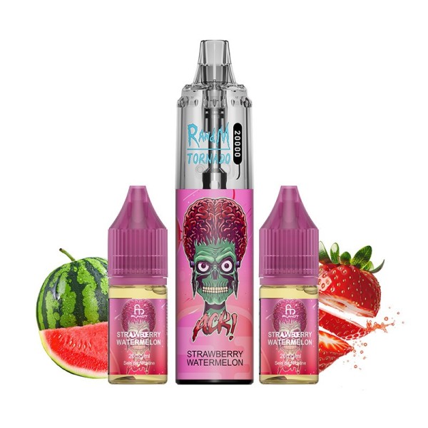 Puff Tornado RandM 20K Strawberry Watermelon 850mAh - Fumot
