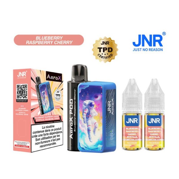 Puff AeroX 32K JNR Blueberry Raspberry Cherry - 2% nicotine