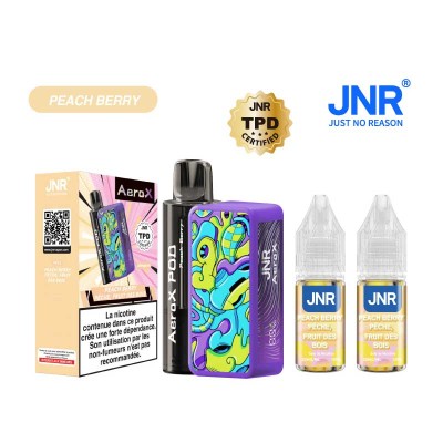 Puff AeroX 32K JNR Peach Berry