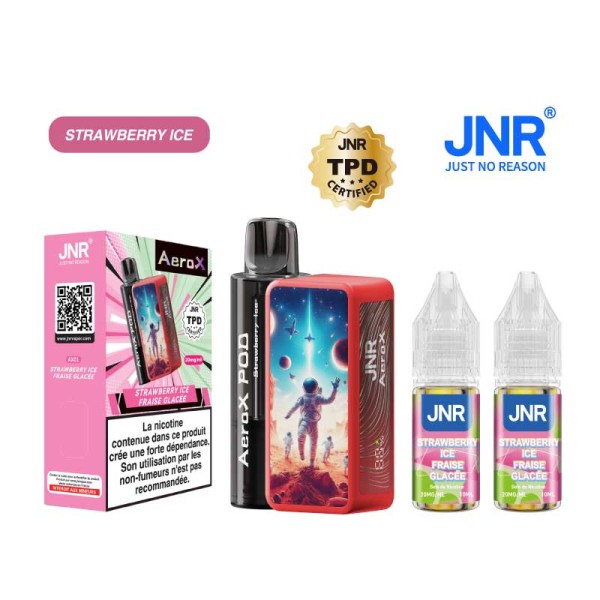 Puff AeroX 32K JNR Strawberry Ice - 2% nicotine