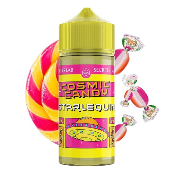 Starlequin 50ml Cosmic Candy - Secret's Lab E-liquide Bonbon Fruité
