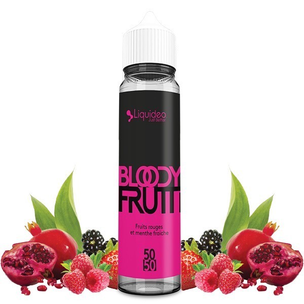 Bloody Frutti 50ml Fifty - Liquideo E-liquide Fruits Rouges Menthe