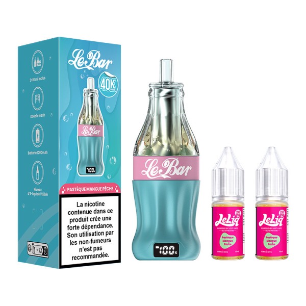 Puff Le Bar 40K 1000mAh 22ml Watermelon Mango Peach - Lost Vape