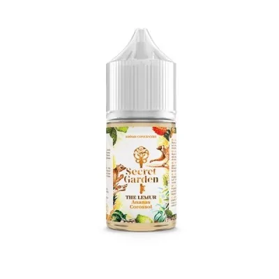 Concentré The Lemur 30ml Secret Garden - Flacon e-liquide fruits exotiques