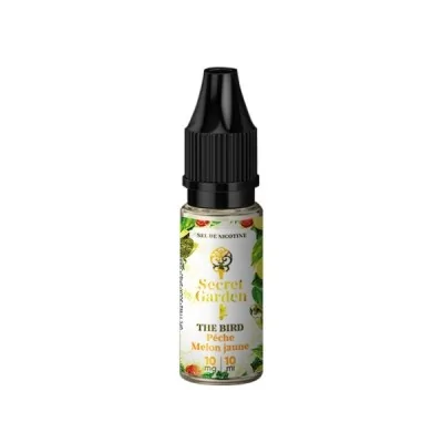 Flacon e-liquide The Bird Salt 10ml Secret Garden par Secret's Lab, fruit et menthe