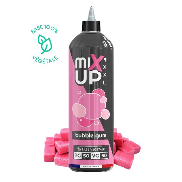 E-liquide Bubble Gum Fraise 1L MIX'UP XXL