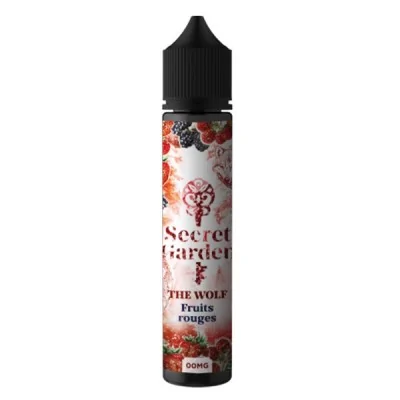 Flacon e-liquide Secret Garden The Wolf 50ml fruits rouges frais vape juice