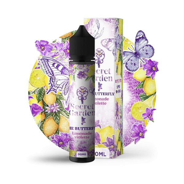 The Butterfly e-liquide Secret Garden 50ml
