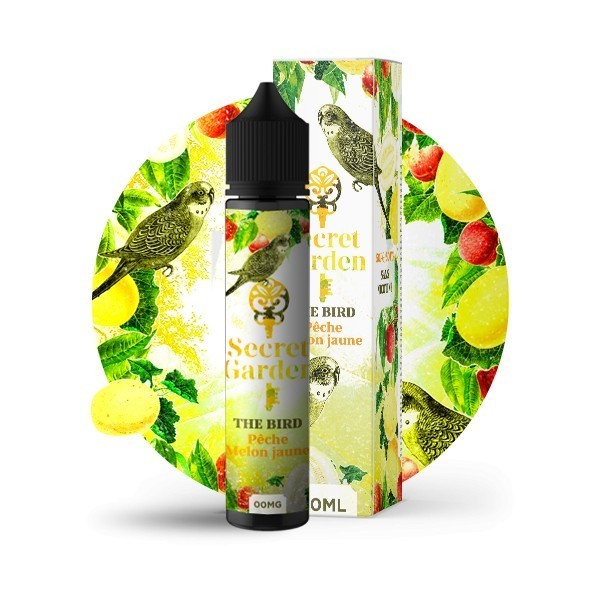 The Bird Secret Garden 50ml - Secret's LAb Pêche Melon Jaune